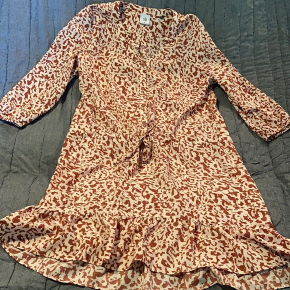 CAbi Dresses & Skirts - CAbi Leopard Dress M